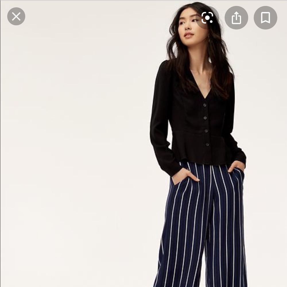 Aritzia Wilfred Sabina Blouse